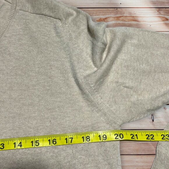 Zara Mens beige Sweater Size Large - Picture 5 of 6